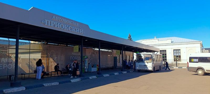 Рязанский автовокзал «Приокский» 4 и 5 октября перенесёт место отправки рейсов